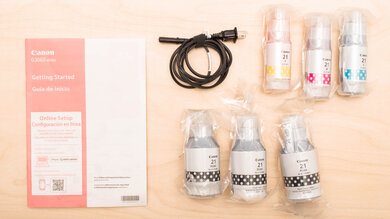 Canon PIXMA G3260/G3262 In the Box Picture