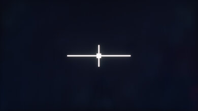 Samsung AU8000 Native Black Uniformity Picture