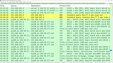 IVPN Wireshark Kill Switch Screenshot