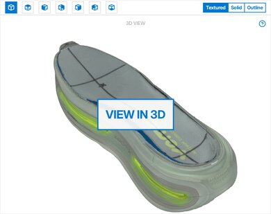 Nike Vomero Premium 3D Model Internal