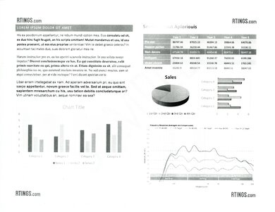 Canon imageCLASS MF242dw B&W Document Picture