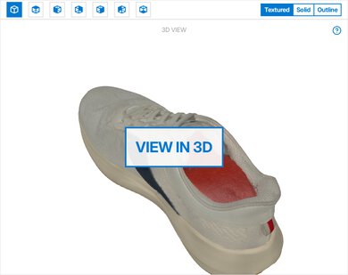 Tracksmith Eliot Runner 3D Model Full Shoe