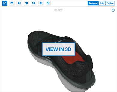 Nike Winflo 11 3D Model Full Shoe