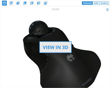 GameBall Mouse 3D Model