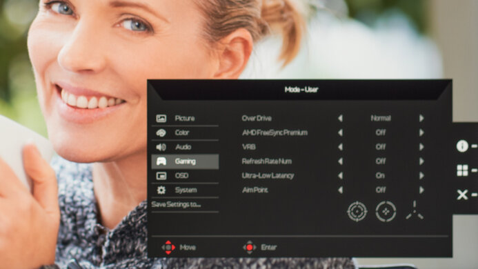Acer Nitro XF243Y Pbmiiprx OSD Picture