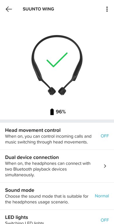 Suunto Wing App Picture