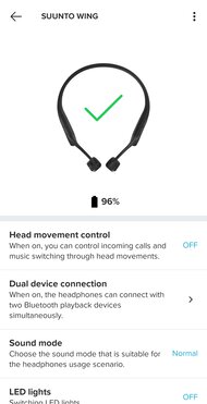 Suunto Wing App Picture