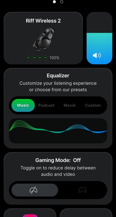 Skullcandy Riff Wireless 2 App Picture