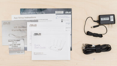 ASUS RT-AX3000 In The Box Photo