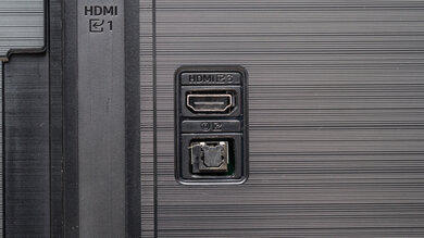 Samsung Q60C [Q60, Q60CD] QLED Rear Inputs Picture