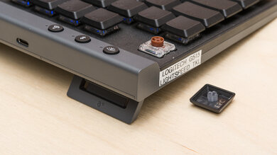 Logitech G515 LIGHTSPEED TKL Build Quality Close Up