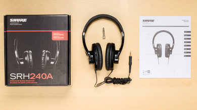 Shure SRH 240 In the box Picture