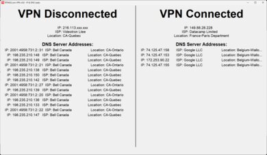 F-Secure VPN IPLEAK.net Screenshot
