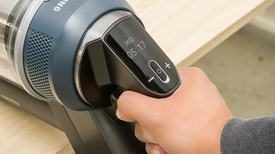 Samsung Bespoke Jet Picture Of Controls