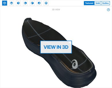 ASICS GT-2000 14 3D Model Internal