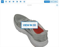 Brooks Revel 8 3D Model Full Shoe