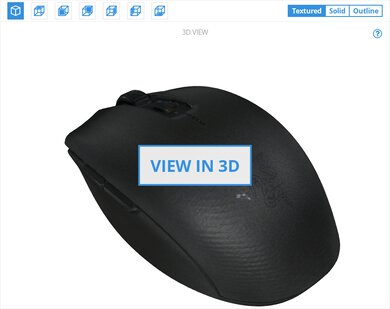 Razer Orochi V2 3D Model