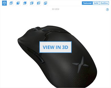 DELUX M800 Wireless 3D Model