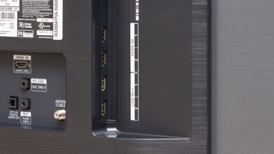 LG A1 OLED Side Inputs Picture