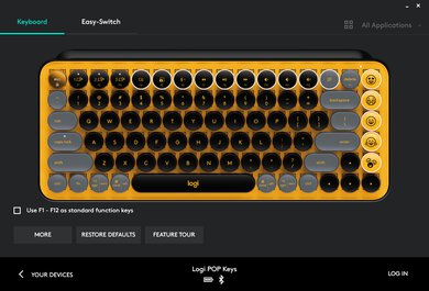 Logitech POP Keys Software Picture