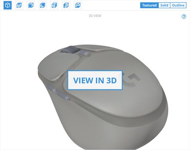 Logitech G705 3D Model