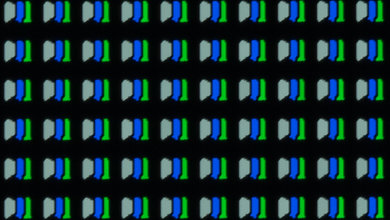 LG E9 OLED Pixels Picture