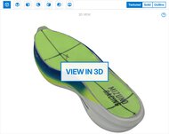 Mizuno Hyperwarp Elite 3D Model Internal