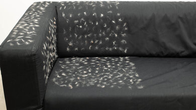 Shark ION Robot AV752 Sofa Pickup Post Test