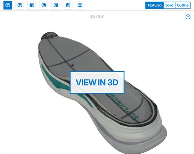 adidas Supernova Prima 2 3D Model Internal