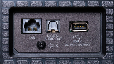 Hisense U75QG Rear Inputs Picture