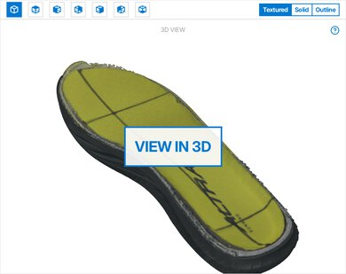 Altra Escalante Racer 2 3D Model Internal