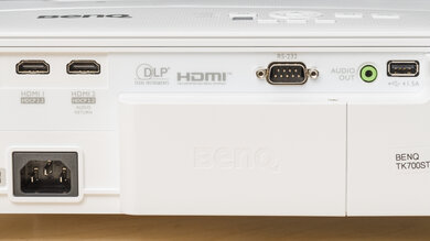 BenQ TK700STi Inputs Picture