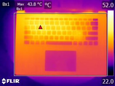 Microsoft Surface Laptop 5 (2022) Keyboard Temps Picture