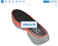 Brooks Hyperion Max 3 3D Model Internal