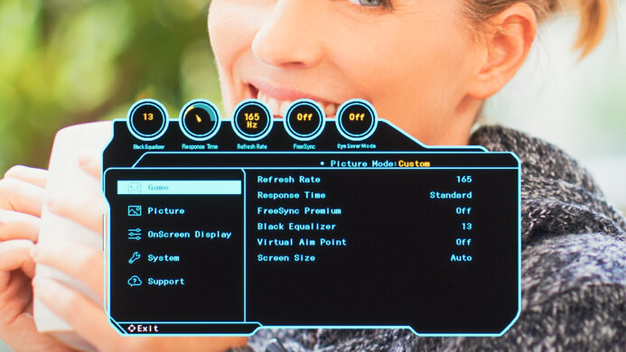 Samsung Odyssey G51C S27CG51 OSD Picture