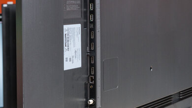 Samsung Q80C [Q80, Q80CD] QLED Side Inputs Picture