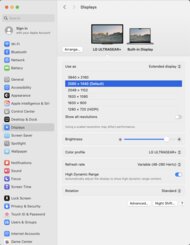 LG 27GX700A-B macOS Screenshot