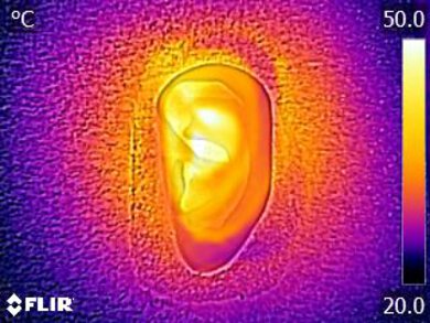 Corsair HS80 RGB WIRELESS Breathability After Picture