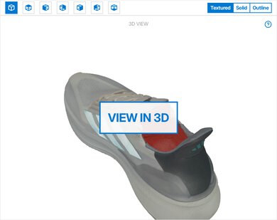 adidas Ultraboost 5X 3D Model Full Shoe