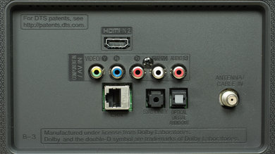LG LH5700 Rear Inputs Picture
