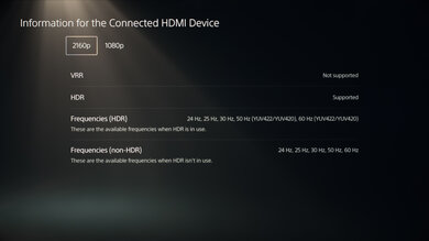 Sony BRAVIA 3 PS5 Screenshot