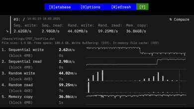 Apple MacBook Air 15 (M4, 2025) Storage Performance Image