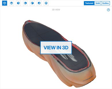 Skechers Aero Burst 3D Model Internal