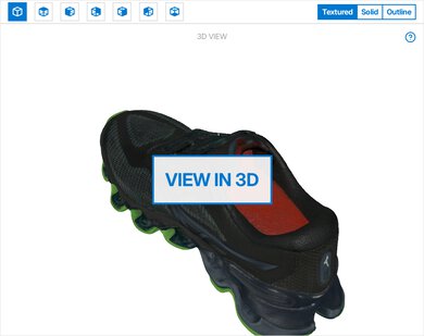 Mizuno Wave Prophecy 15 3D Model Full Shoe