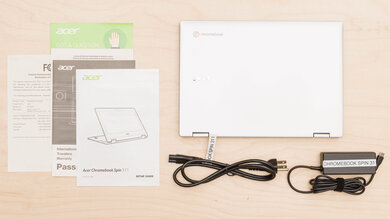 Acer Chromebook Spin 311 (2021) In The Box Photo