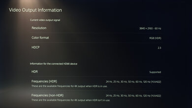 Vizio P Series Quantum 2021 PS5 Screenshot