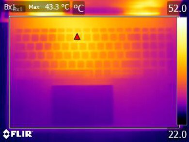 HP ZBook Power G11 A (2024) Keyboard Temps Picture