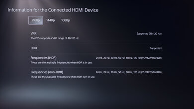 Samsung QN80F PS5 Screenshot