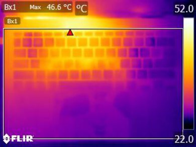 ASUS Zenbook A14 UX3407 (2025) Keyboard Temps Picture