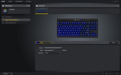 Corsair K63 Wireless Software Picture